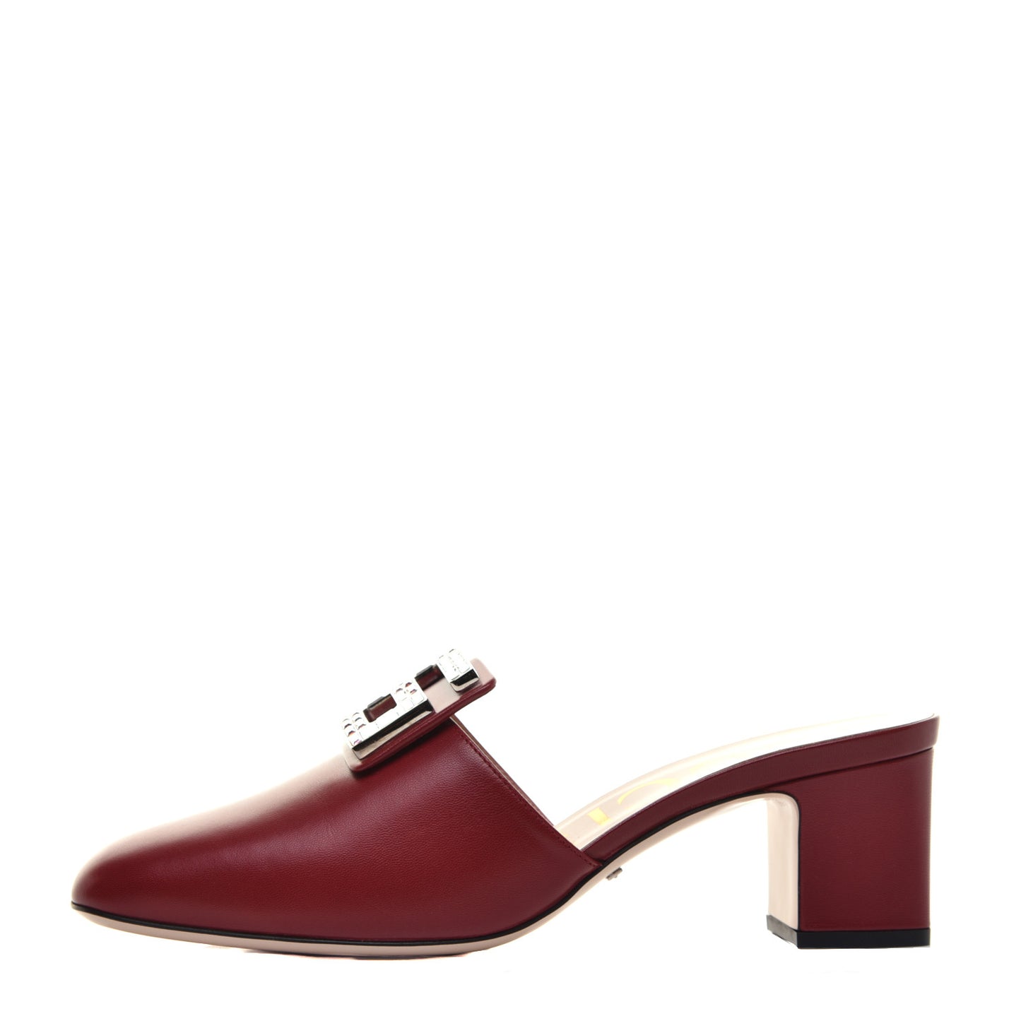 Malaga Kid Crystal Square G Madelyn Mules 40.5 Romantic Cerise