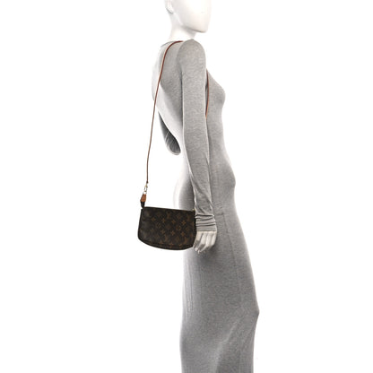 Louis Vuitton Monogram Accessories Pochette Long Strap 2 of 10