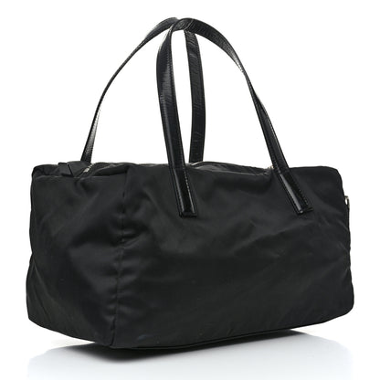 Prada Tessuto Nylon Duffle Bag Black 3 of 19