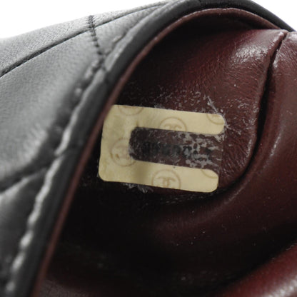 Chanel Lambskin Quilted Mini Flap Black 9 of 10