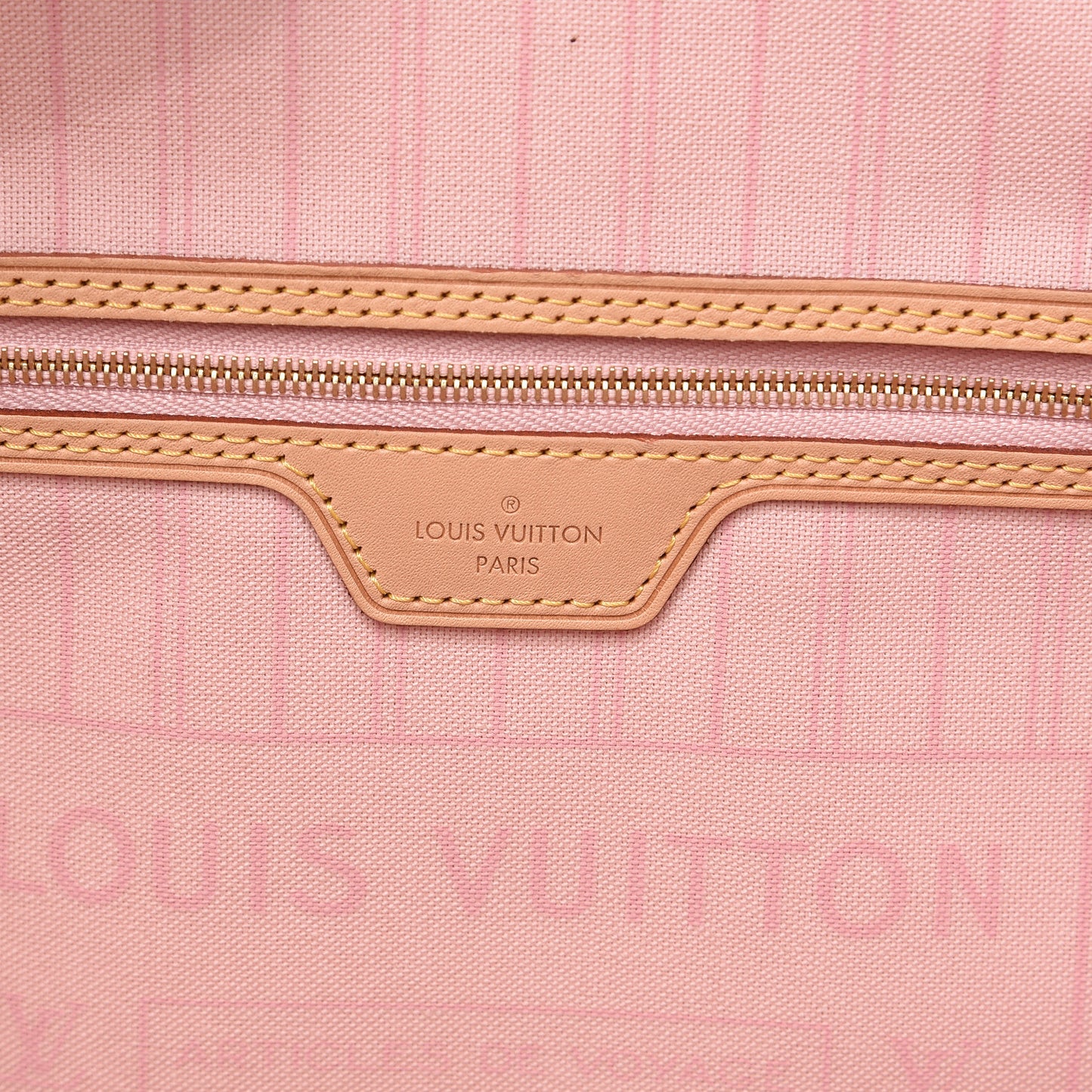 Damier Azur Neo Neverfull MM Rose Ballerine