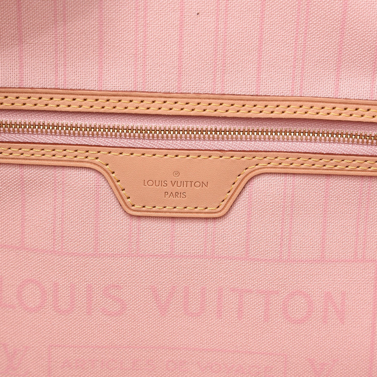 Louis Vuitton Damier Azur Neo Neverfull MM Rose Ballerine 6 of 15