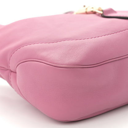 Gucci Soft Grained Calfskin Small Jackie Hobo Pink 9 of 10