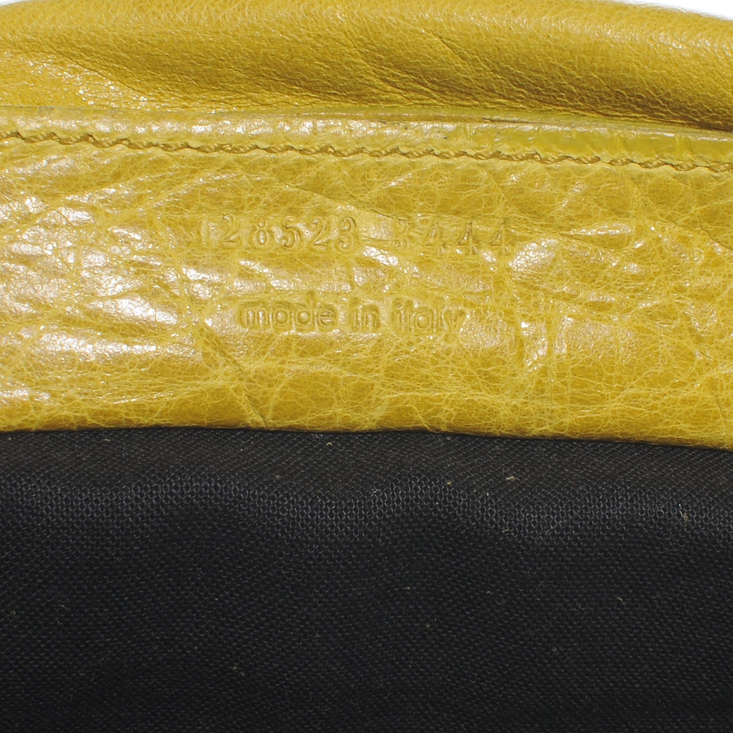 Balenciaga Chevre Twiggy Moutarde 9 of 10