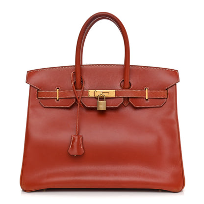 Hermes Box Birkin 35 Brique 1 of 18