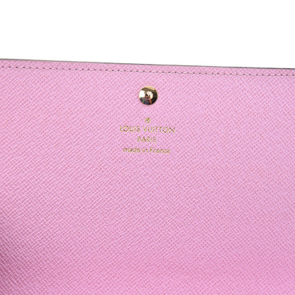 Louis Vuitton Monogram 2016 Christmas Animation Sarah Wallet Rose Ballerine 6 of 9