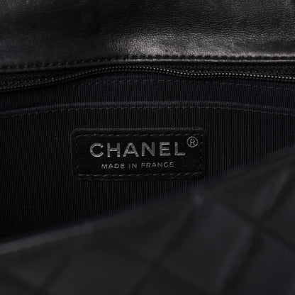 Chanel Lambskin Quilted Medium Ladybug Flap Black 8 of 10