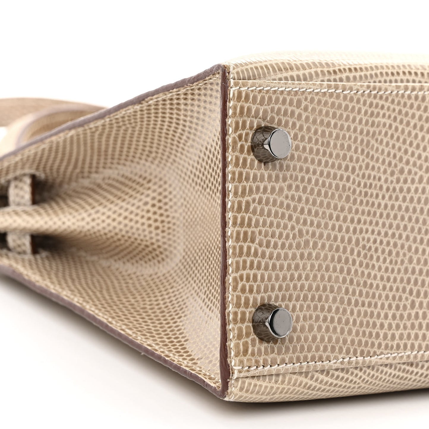 Lizard Niloticus Kelly Sellier 25 Ficelle