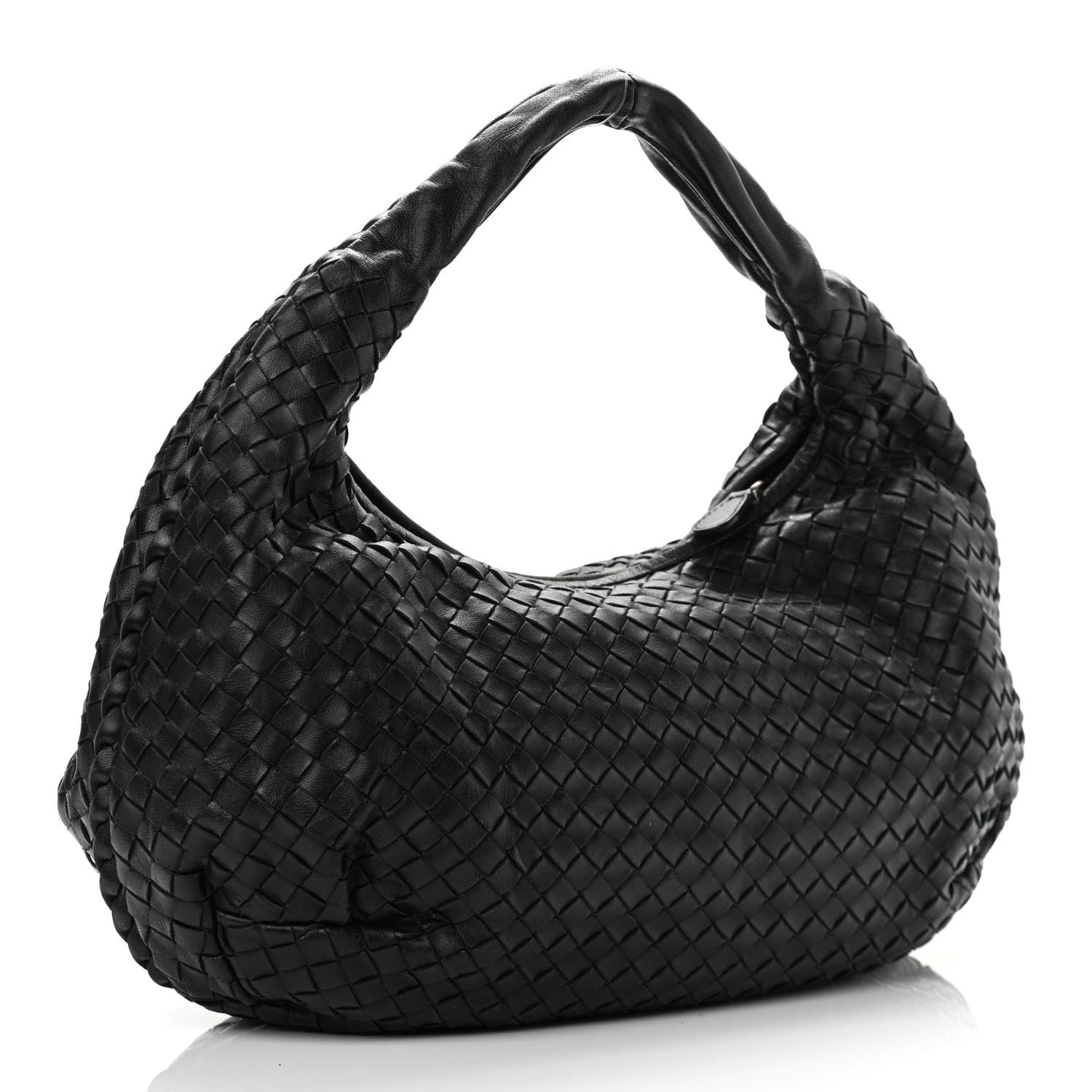 Bottega Veneta Nappa Intrecciato Medium Veneta Hobo Black 3 of 11