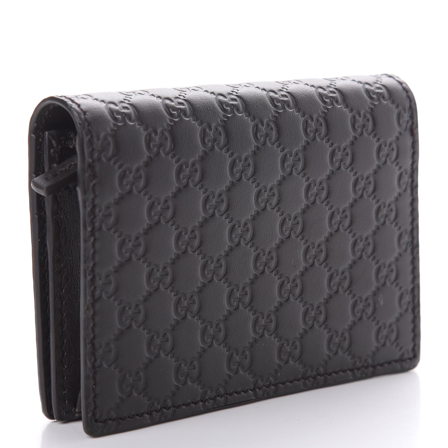 Gucci Microguccissima Card Case Wallet Testa di Moro 3 of 7