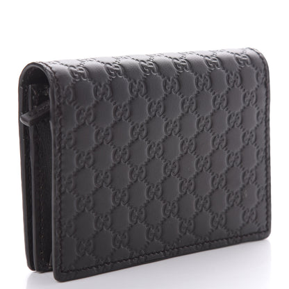 Gucci Microguccissima Card Case Wallet Testa di Moro 3 of 7