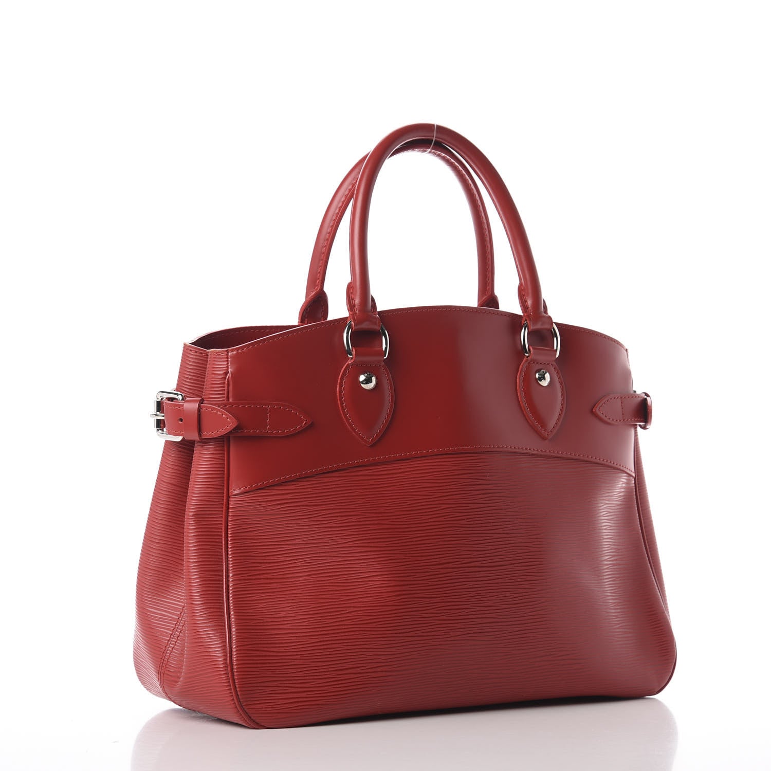 Louis Vuitton Epi Passy PM Red 2 of 9