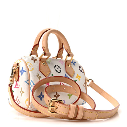 Louis Vuitton LV X TM Monogram Multicolor Nano Speedy White 3 of 9