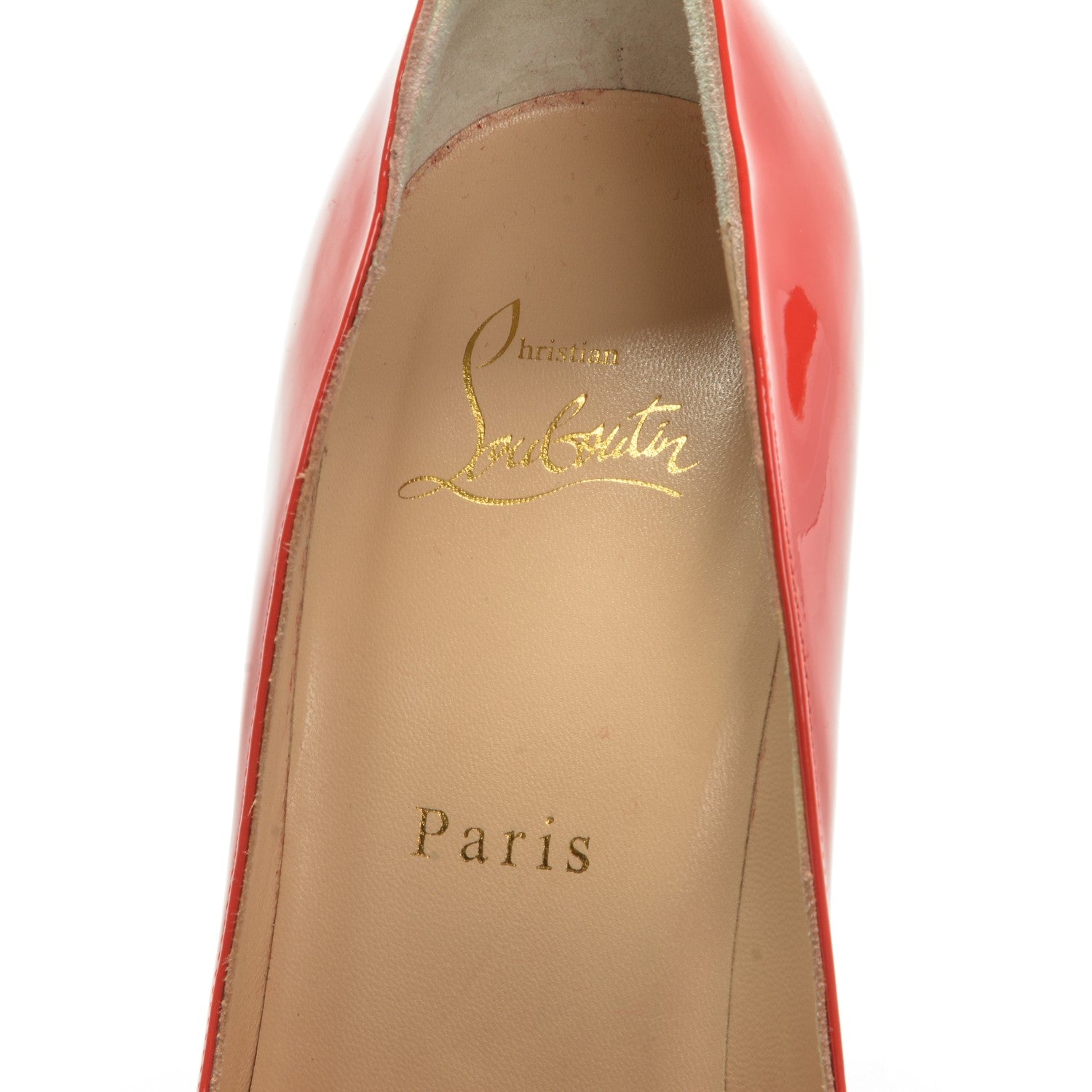 Christian Louboutin Patent Pigalle Follies 100 Pumps 39 Poppy 7 of 7