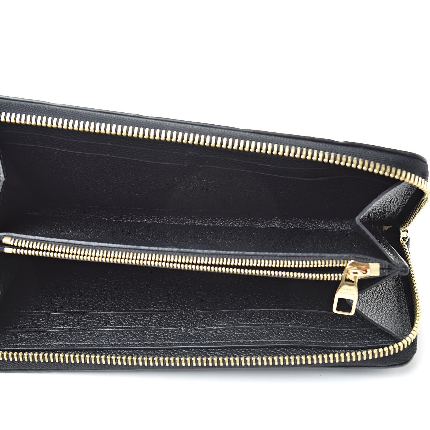 Louis Vuitton Empreinte Clemence Wallet Black 5 of 7