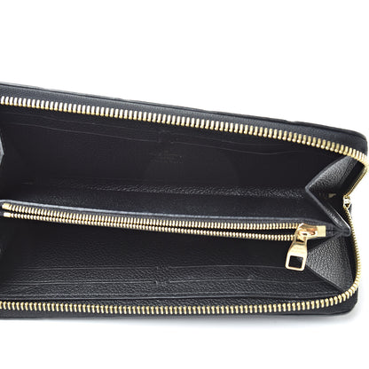 Louis Vuitton Empreinte Clemence Wallet Black 5 of 7