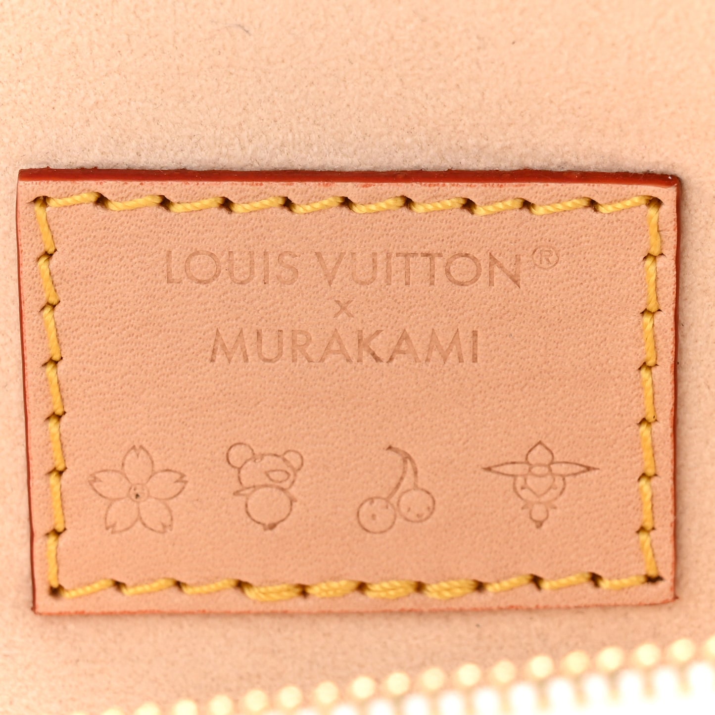 LV X TM Monogram Multicolor Mini Bumbag White