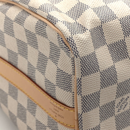 Louis Vuitton Damier Azur Speedy Bandouliere 25 7 of 10
