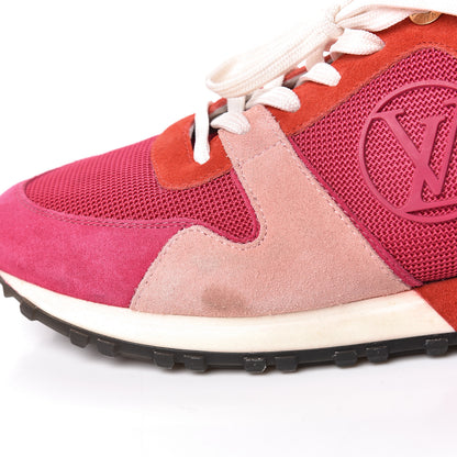 Louis Vuitton Suede Run Away Sneakers 40 Fuchsia Rouge 11 of 11