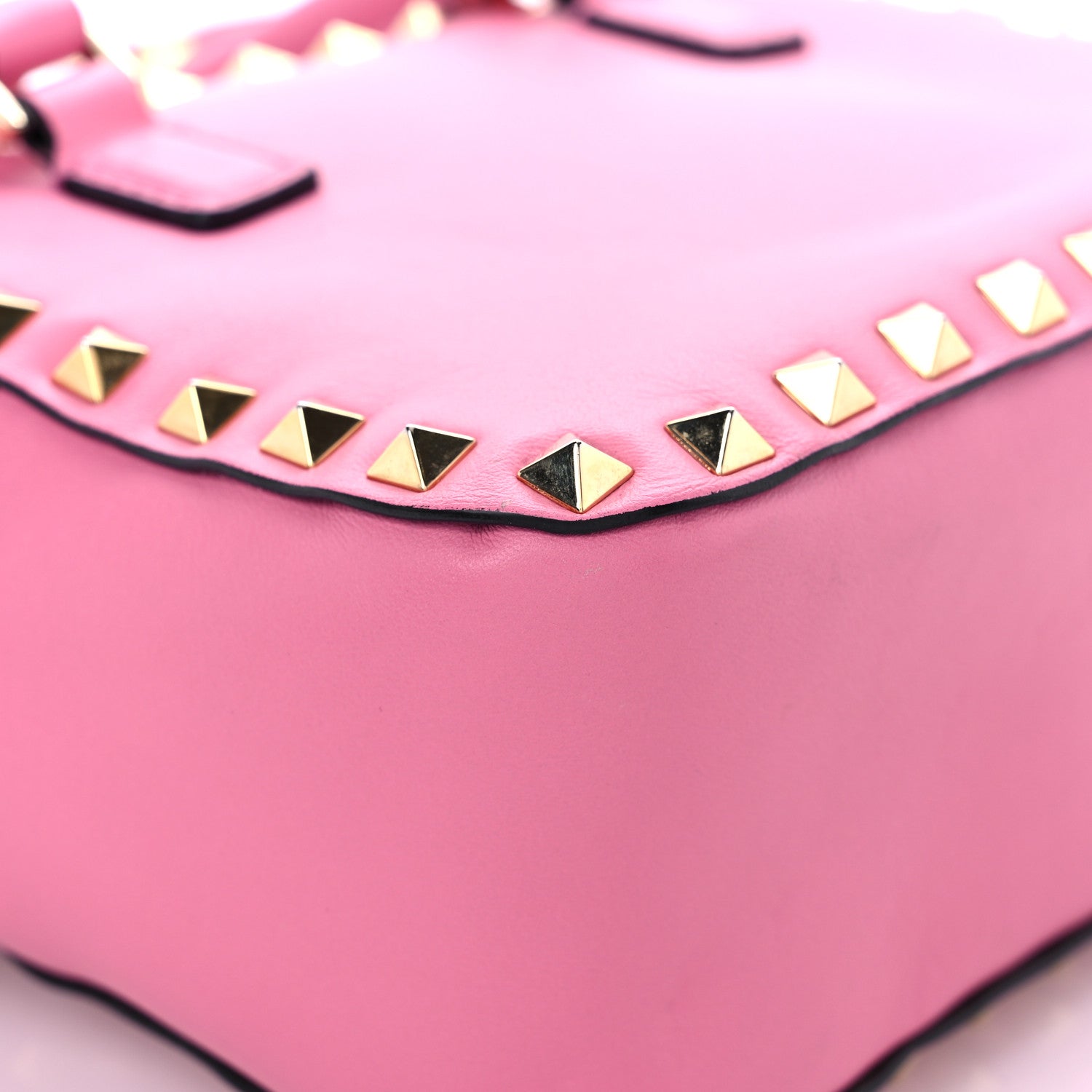 Valentino Garavani Vitello Mini Rockstud Convertible Satchel Ninphea 7 of 14