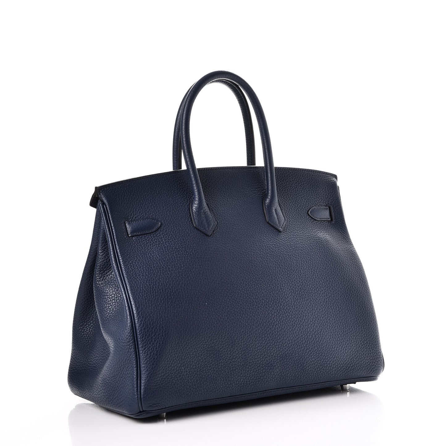 Taurillon Clemence Birkin 35 Bleu Saphir