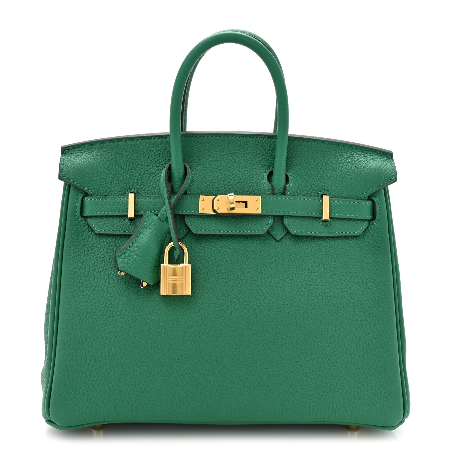 Hermes Togo Birkin 25 Vert Vertigo 1 of 13