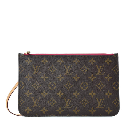 Louis Vuitton Monogram Neverfull MM GM Pochette Pivoine 1 of 9