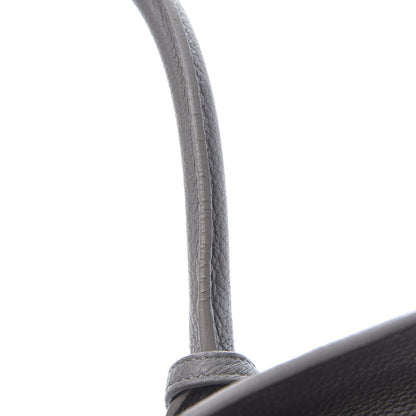 Saint Laurent Grained Calfskin Small Supple Sac De Jour Mouse Grey 17 of 18