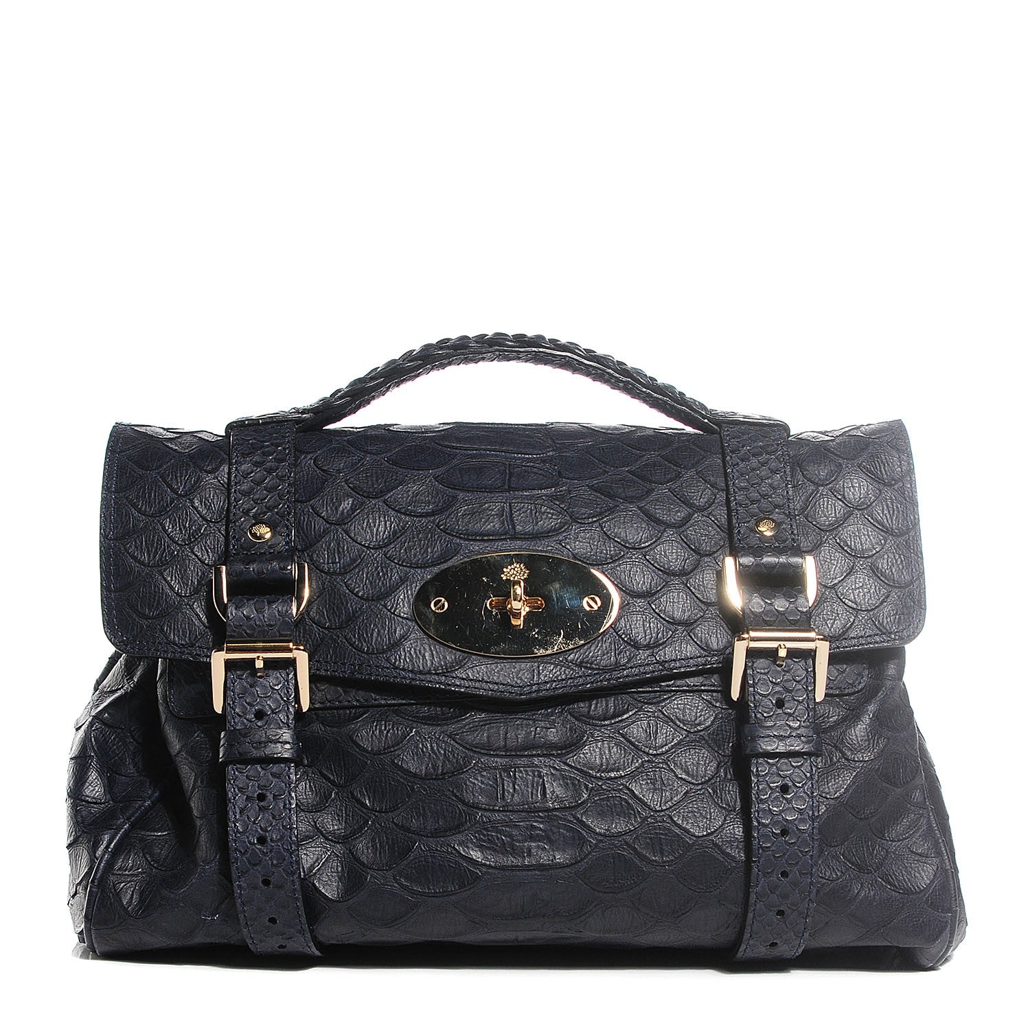 Mulberry Silky Snake Print Alexa Nightshade Blue 13 of 24