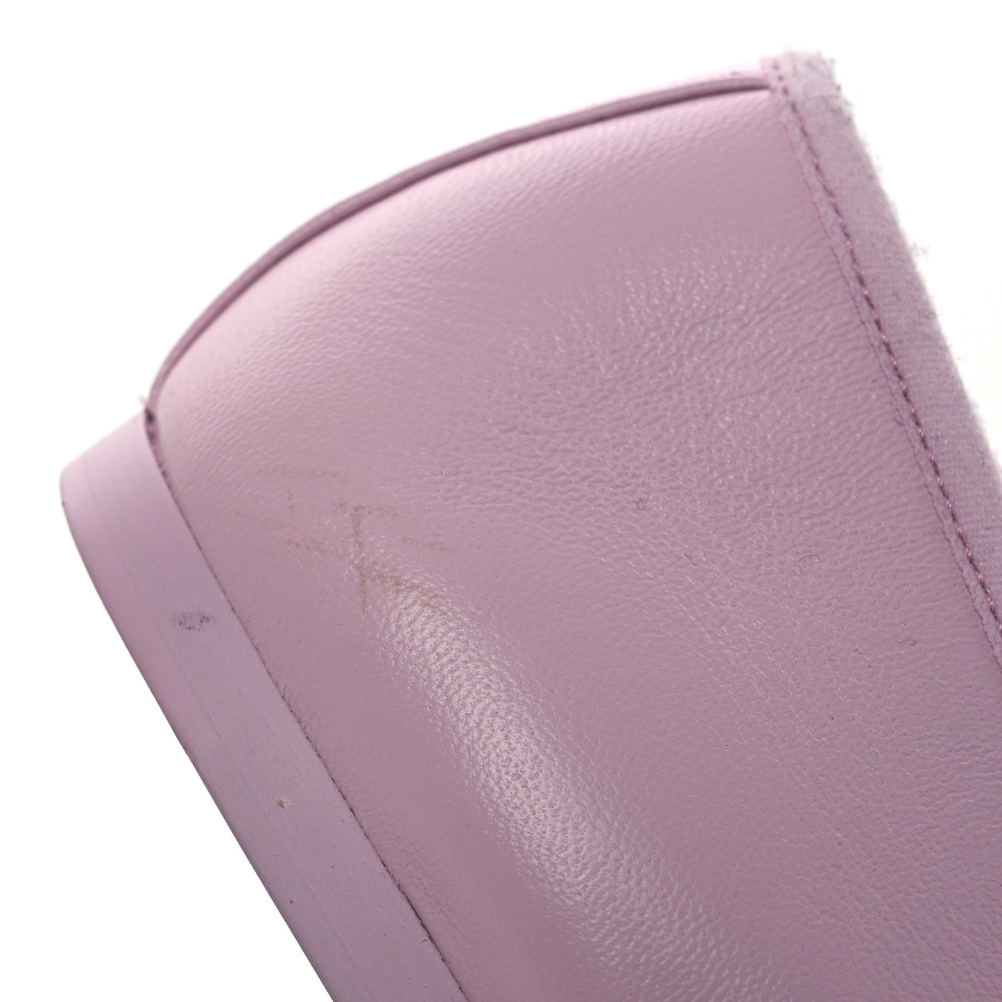 Lambskin Mary Jane Flats 40 Light Pink