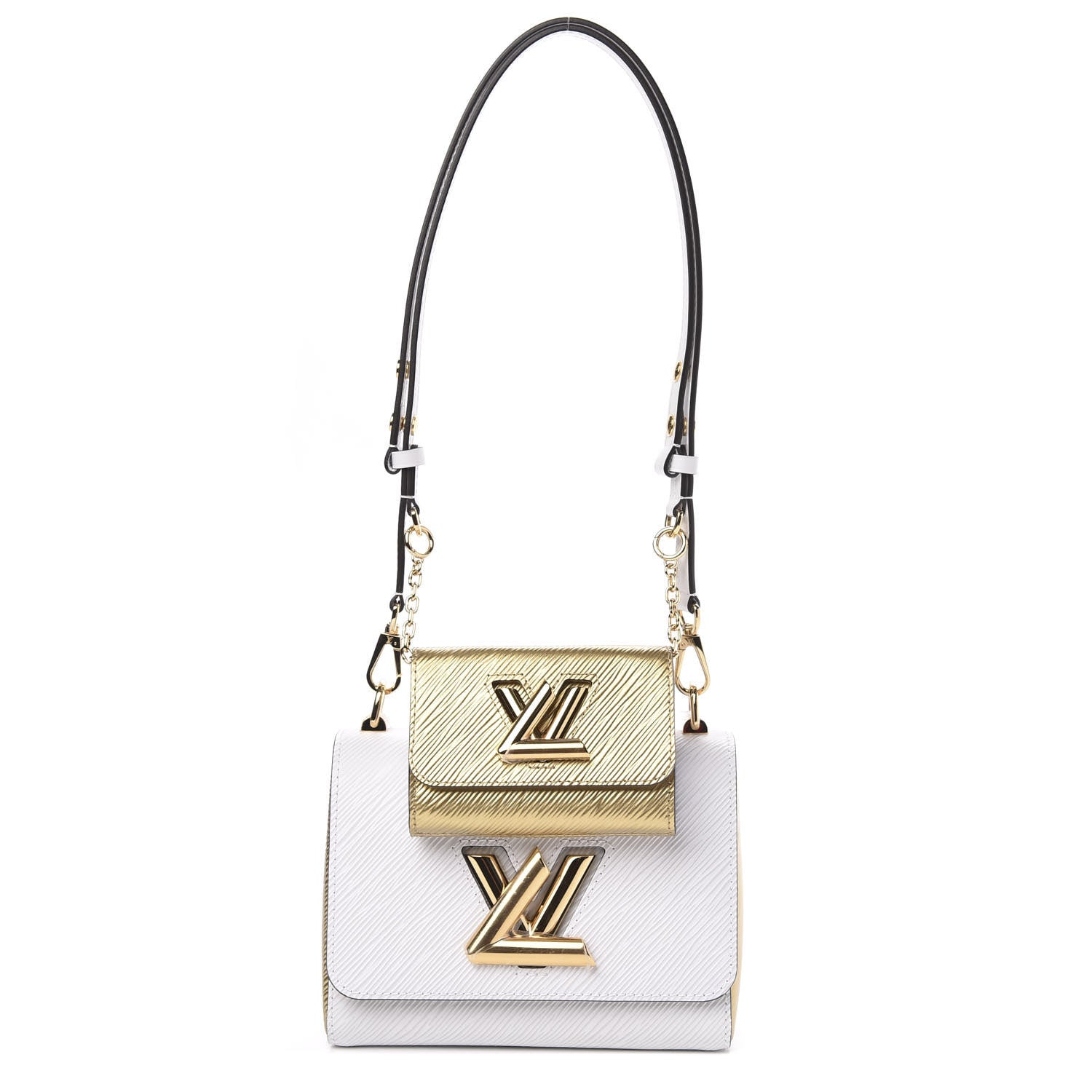 Louis Vuitton Epi Twist PM and Twisty White Gold 1 of 12