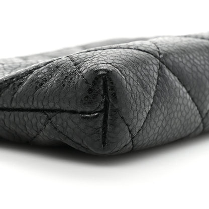 Chanel Calfskin Quilted Key Holder Case Black 9 of 12