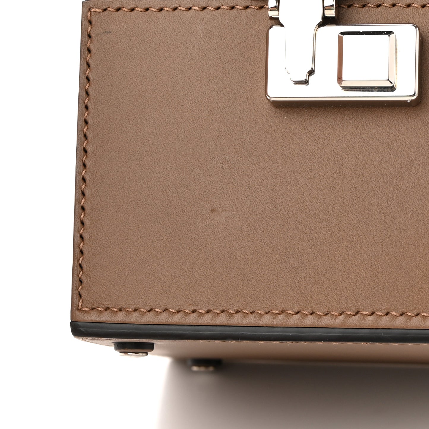 Calfskin Mini Vanity Case Clutch