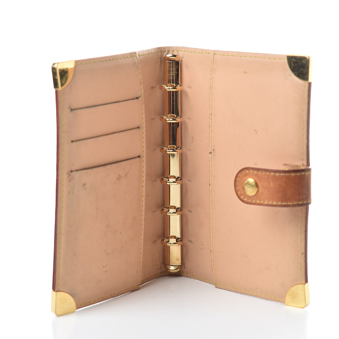 Monogram Multicolor Small Ring Agenda Cover White