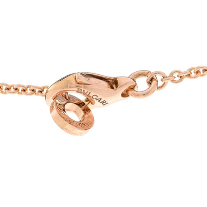 Bulgari 18K Rose Gold White Ceramic B.Zero1 Pendant Necklace 4 of 4