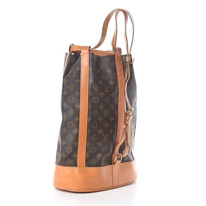 Louis Vuitton Monogram Randonnee GM Backpack 3 of 9