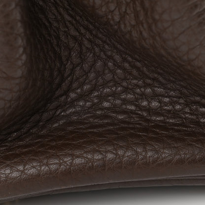 Hermes Taurillon Clemence Kelly Retourne 32 Chocolate 14 of 16