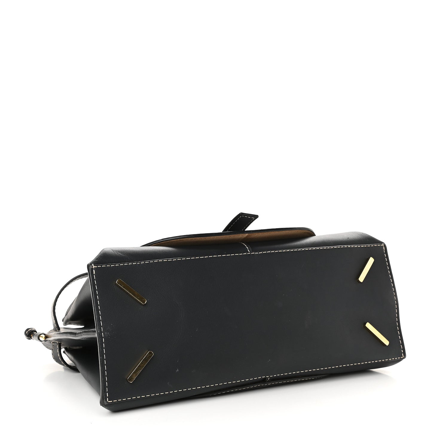 Calfskin Gate Tote Midnight Blue