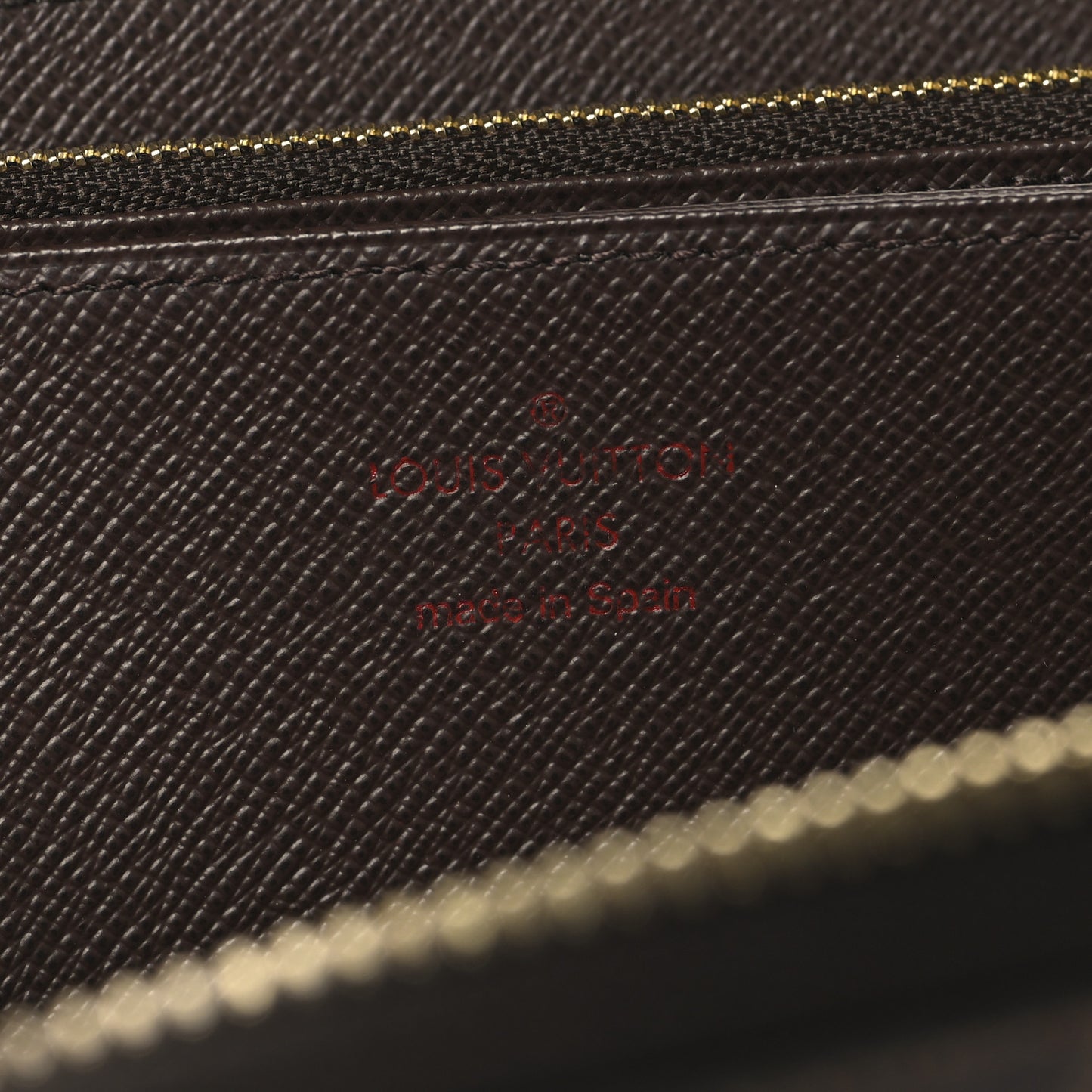 Damier Ebene Zippy Wallet