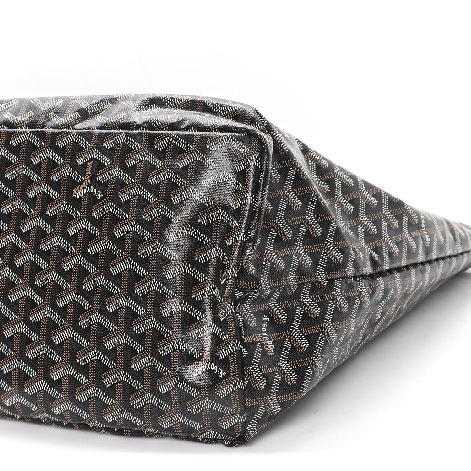 Goyard Goyardine Saint Louis GM Black Gold 11 of 11
