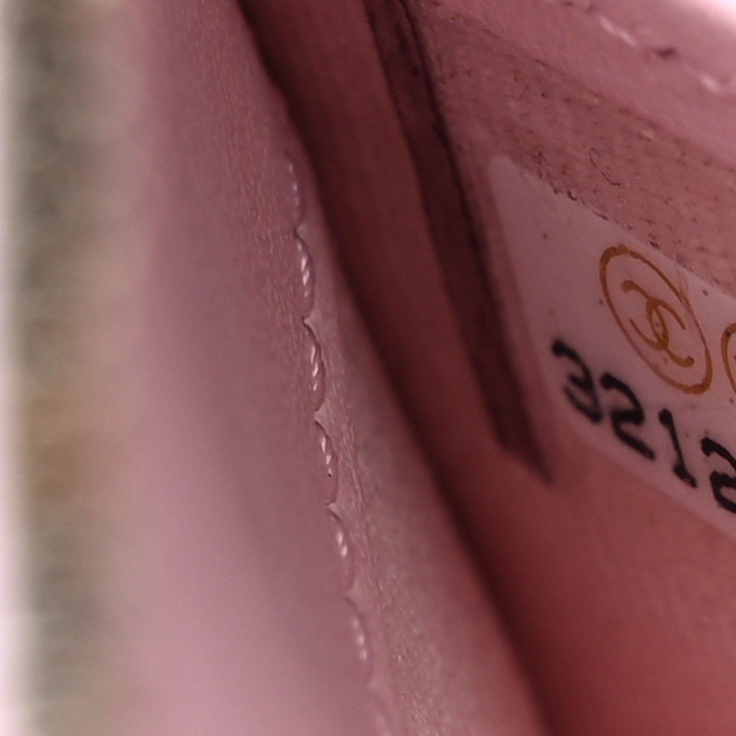 Chanel Caviar Quilted Large Gusset Zip Around Wallet Light Pink 8 of 11