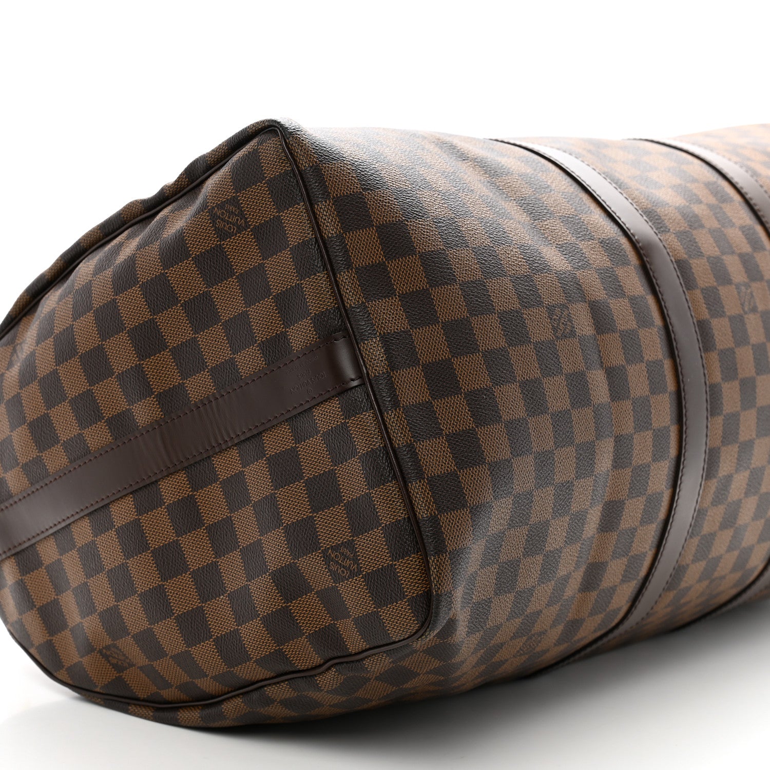 Louis Vuitton Damier Ebene Keepall Bandouliere 55 9 of 10