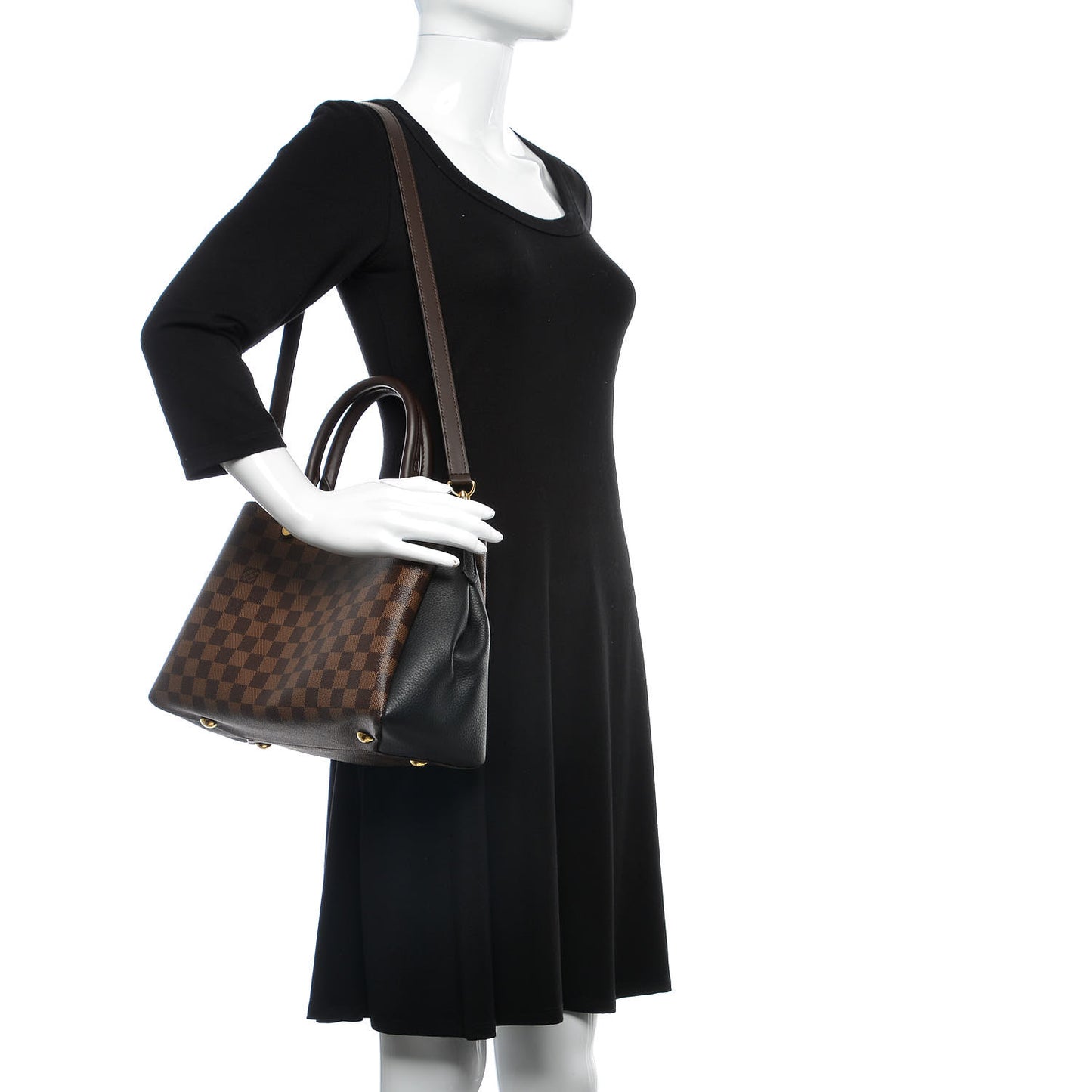Damier Ebene Cuir Taurillon Brittany Black