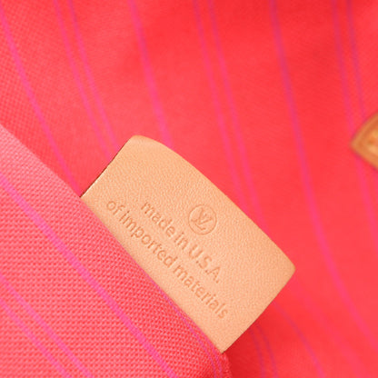 Louis Vuitton Damier Azur Delightful MM Pink 7 of 8