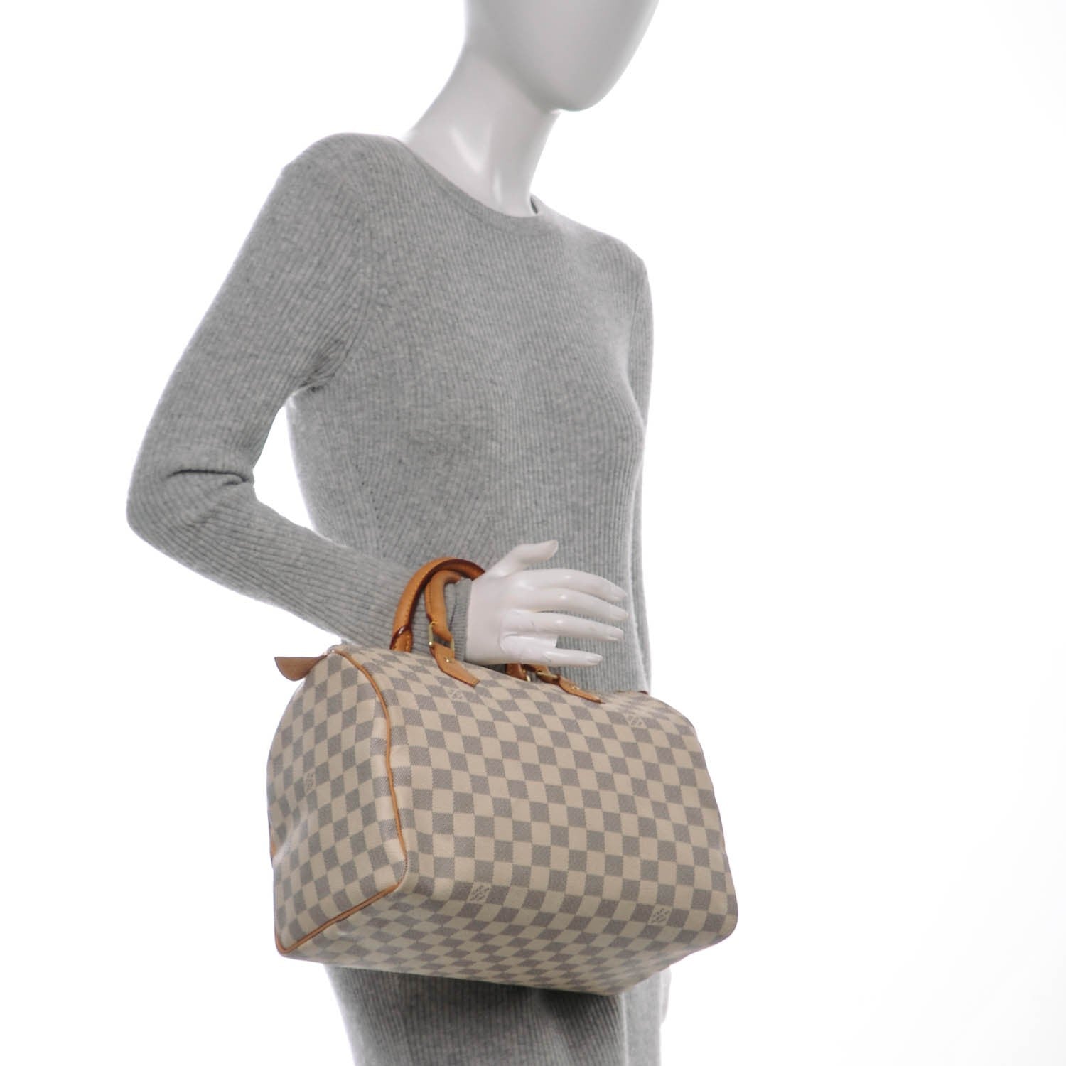 Louis Vuitton Damier Azur Speedy 30 2 of 6