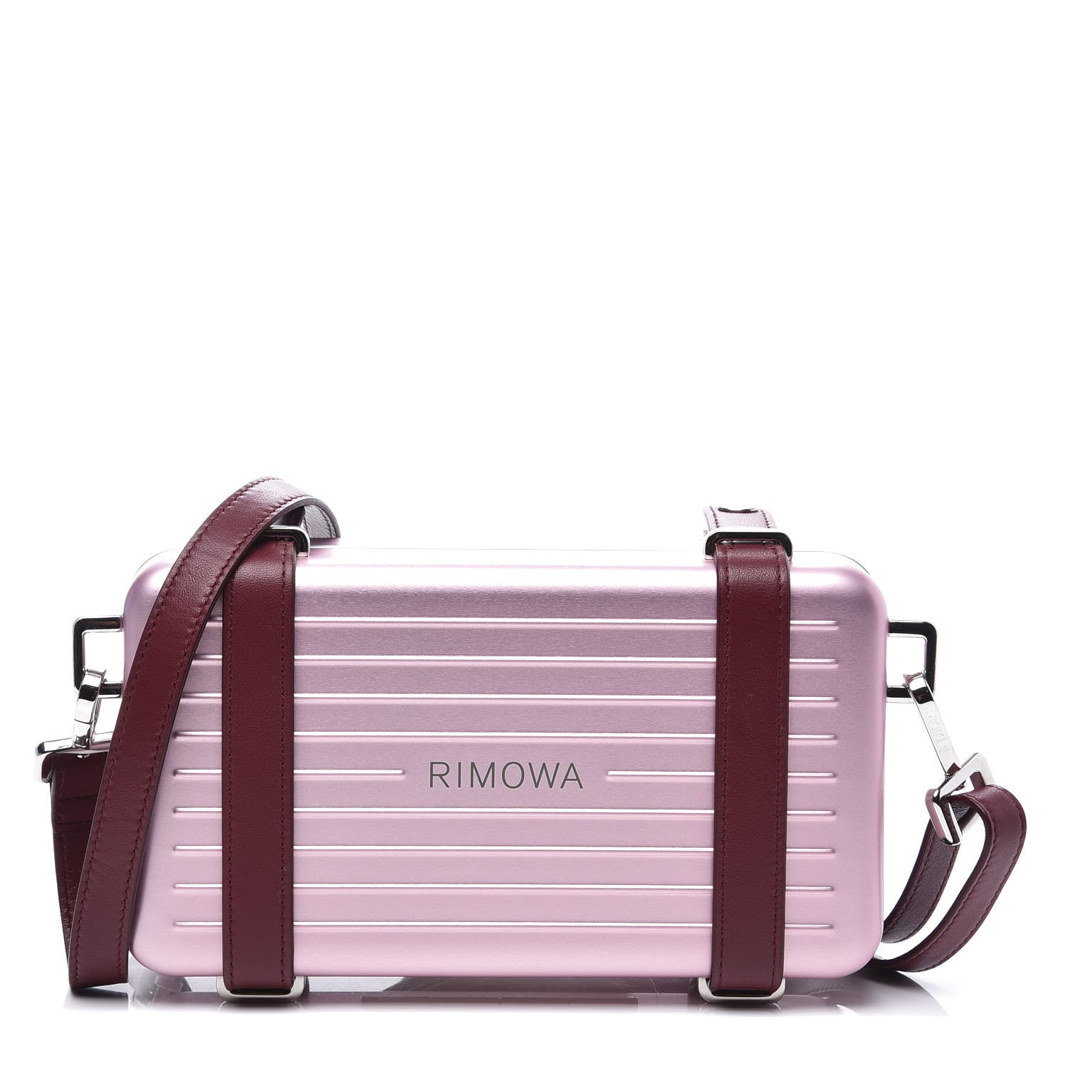 Christian Dior X RIMOWA Aluminum Personal Clutch On Strap Rose 1 of 13