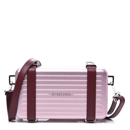 Christian Dior X RIMOWA Aluminum Personal Clutch On Strap Rose 1 of 13