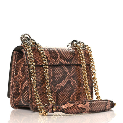 Fendi Snakeskin F is Fendi Small Kan I Shoulder Bag Macaron 3 of 9