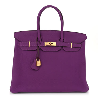 Hermes Togo Birkin 35 Anemone 1 of 10