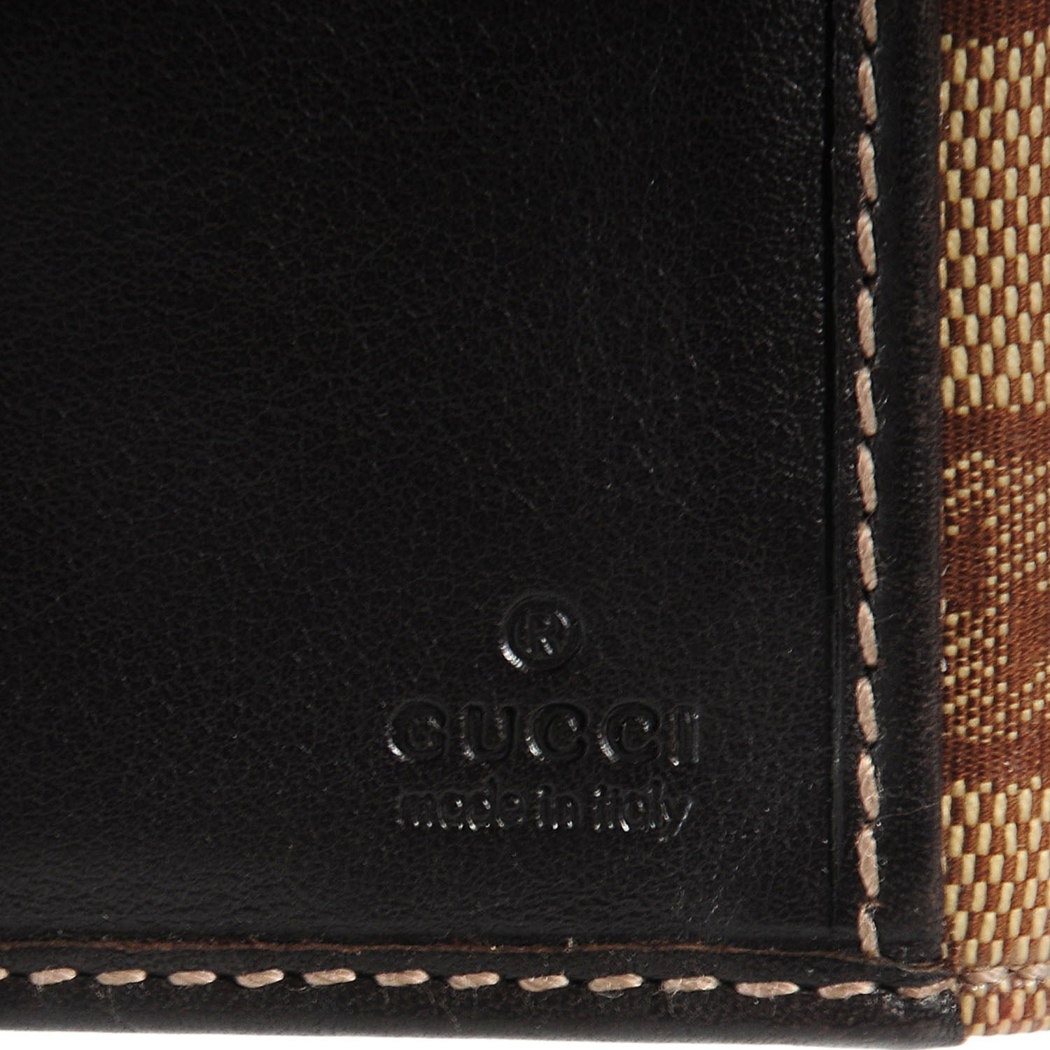 Gucci Crystal Monogram Hysteria Wallet Brown 6 of 7